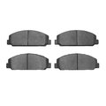 Dynamic Friction Co Heavy Duty Pads - Semi Metallic, For High Speed/Towing/Off-Roading, Low Noise, Low Dust, Front 1214-0827-00